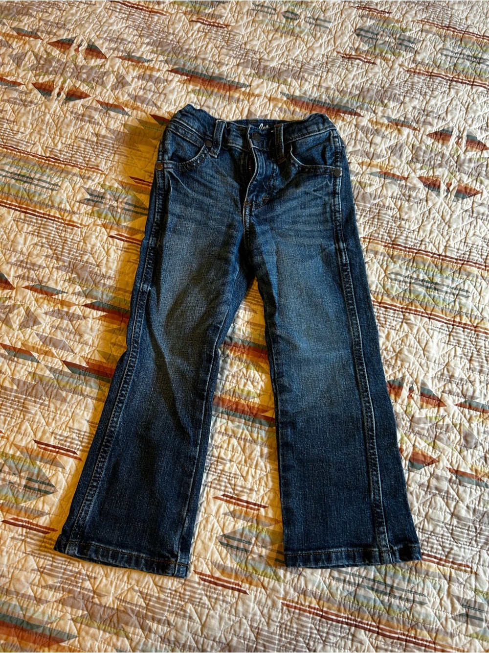 Wrangler Slim Boot Kids' Jeans - Blue